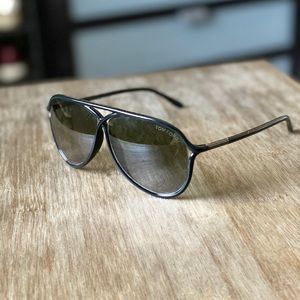Tom Ford Gradient Aviator Sunglasses